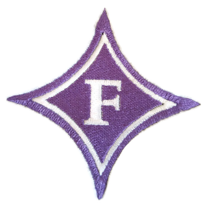 Furman Paladins University  logo Iron On Patch
