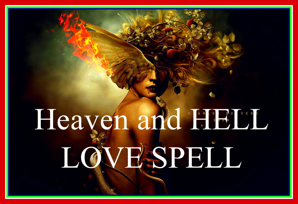 Primary image for HEAVEN + HELL ULTIMATE LOVE SPELL OF LIGHT AND DARKNESS ENERGY LUST DESIRE SEX