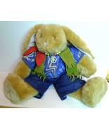 Hippie Bunny Rabbit Peace Sign Medallion Clothes 17" - $24.26