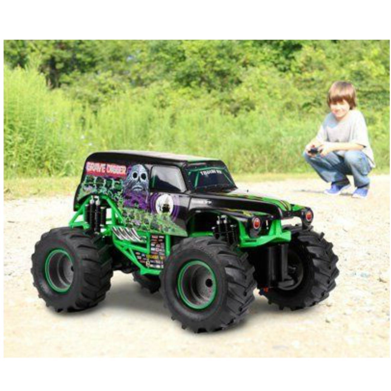 big remote control grave digger