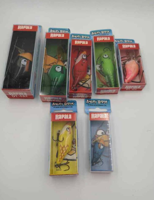 Rapala  Rare Angry Birds Limited Edition Lure Various Options 