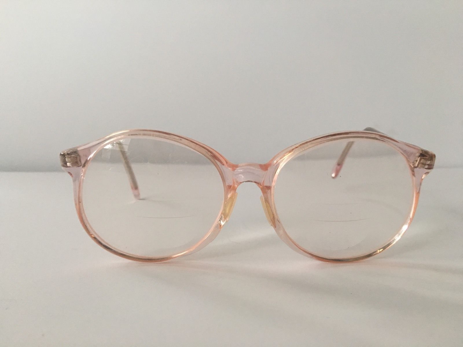 Vintage Hipster Peach Eyeglasses by Pathways Optone Made ...