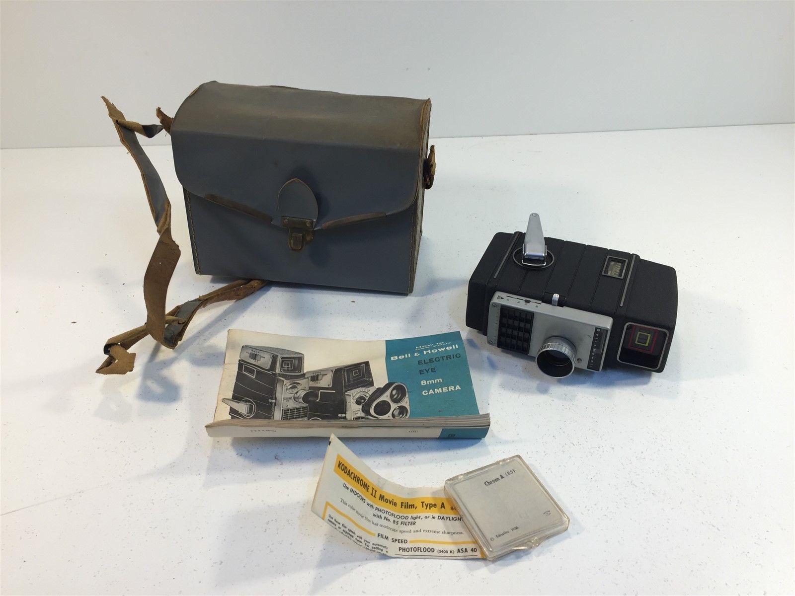 Primary image for Bell & Howell Electric Eye 8mm Camera With Case & Manual