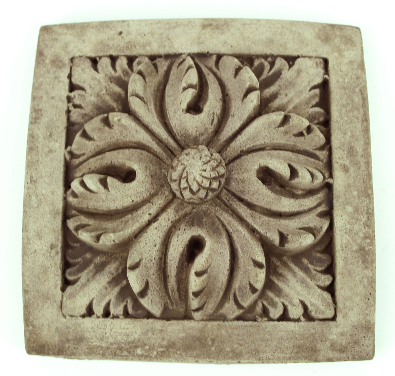 Flower Concrete Wall Plaque - Plaques & Signs