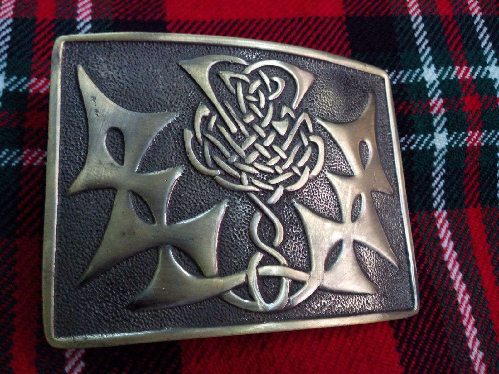 New Scottish Thistle Kilt Belt Buckle Antique/Highland Belt Buckle ...