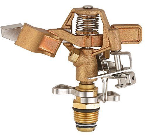 20-40' Distance Adjustable Rotating Brass Sprinkler Head ...