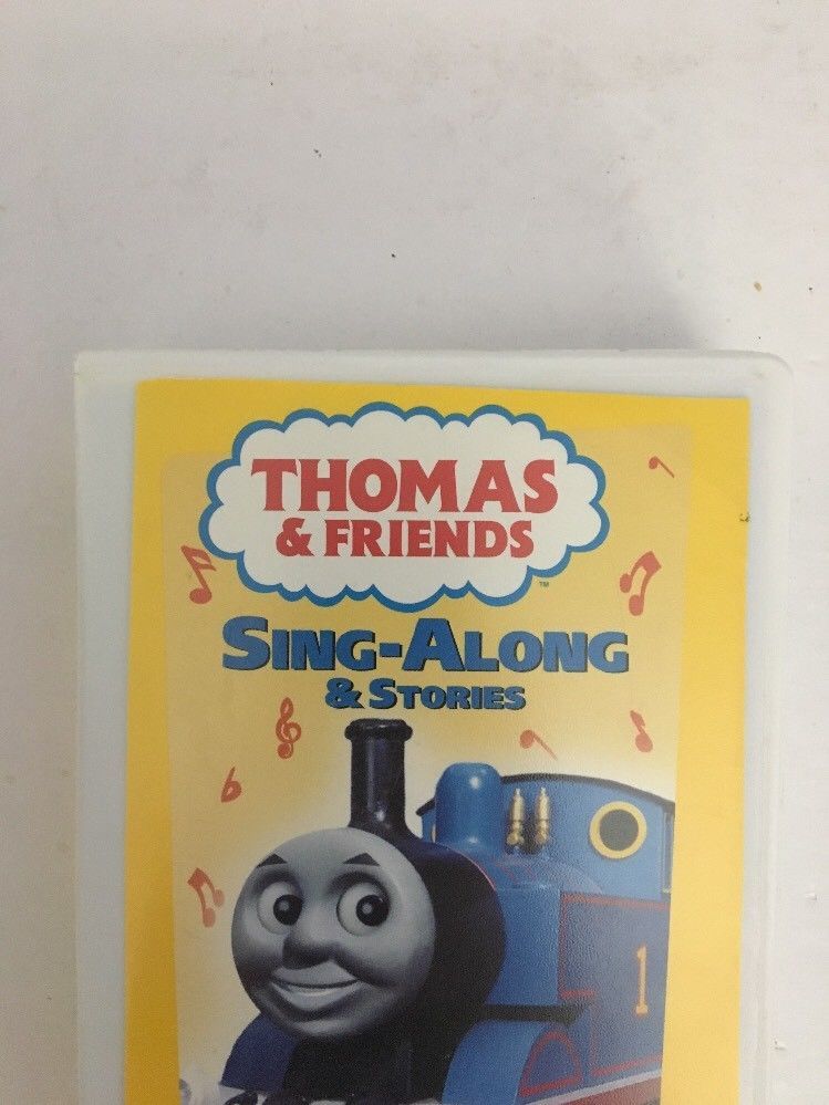 Thomas & Friends:Sing Along & Stories VHS Tape-TESTED-RARE VINTAGE ...