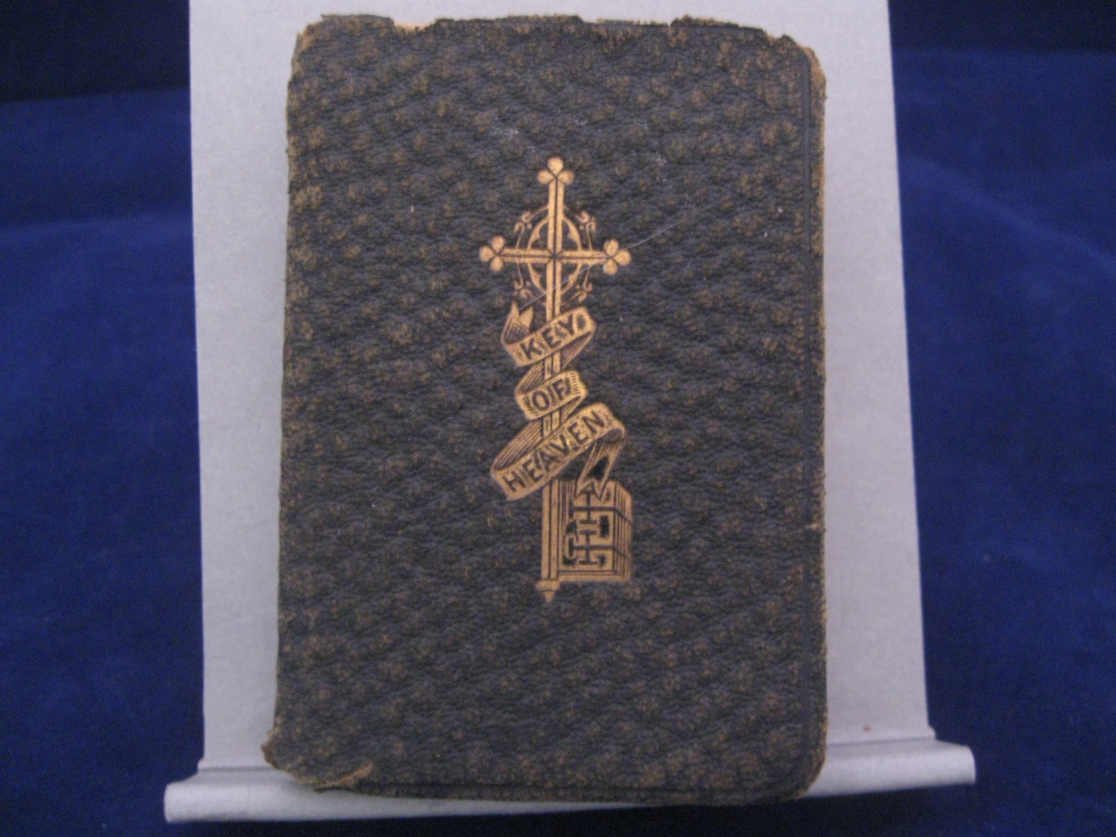 Key Of Heaven Antique 1884 Irish Catholic Leather Prayer Book Benziger ...
