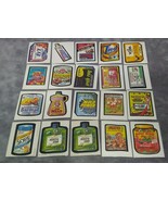 Vintage 1980 • Wacky Packages • 20 Sticker Card Lot • 17 without Borders... - $9.99