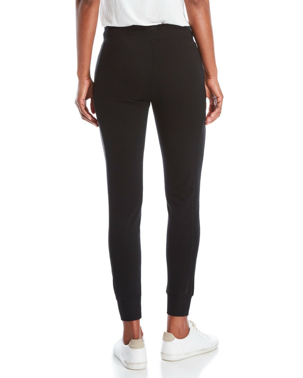 New YOGALICIOUS Women's Mesh Panel Joggers Black Medium - Women's Clothing