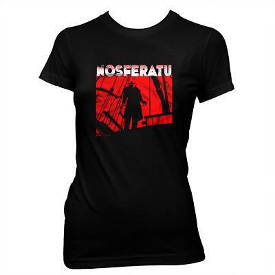 NOSFERATU - F.W. Murnau - Hand-screened, Women's 100% Cotton T-shirt