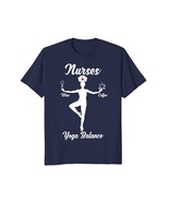 Funny Shirts - Nurse Shirt Nurse Wine Coffee Yoga Balance Funny T-shirt Men - $19.95+