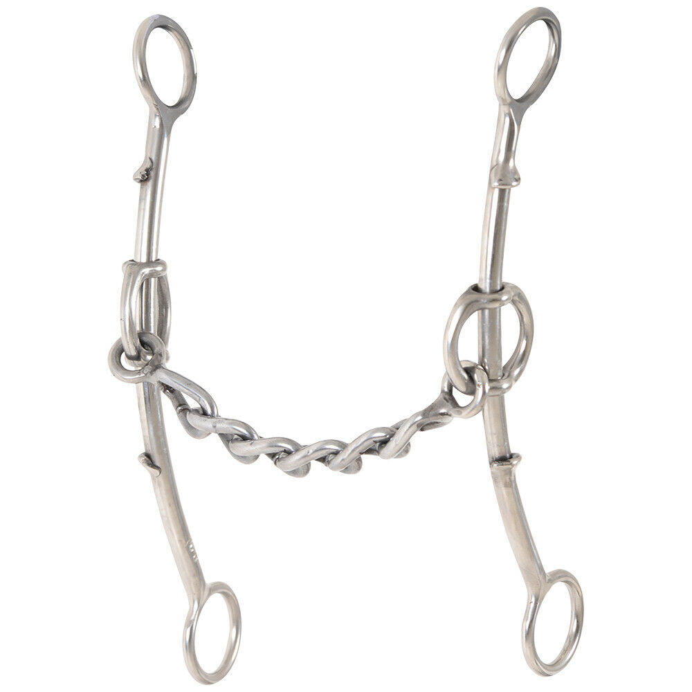 U Ls30 Classic Equine Goostree Double Gag Horse Bit Long Shank Chain Bits