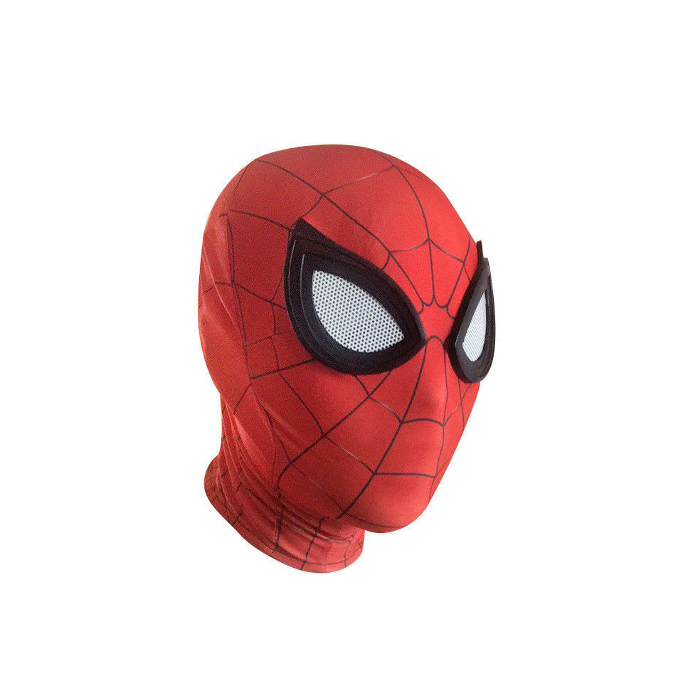 3D Spiderman Mask Tom Holland (Avengers: Infinity War) Face Mask Adult ...