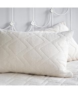 St Dormeir Wool Pillow Filled Protector by St Geneve - Standard, Queen, ... - £52.27 GBP+