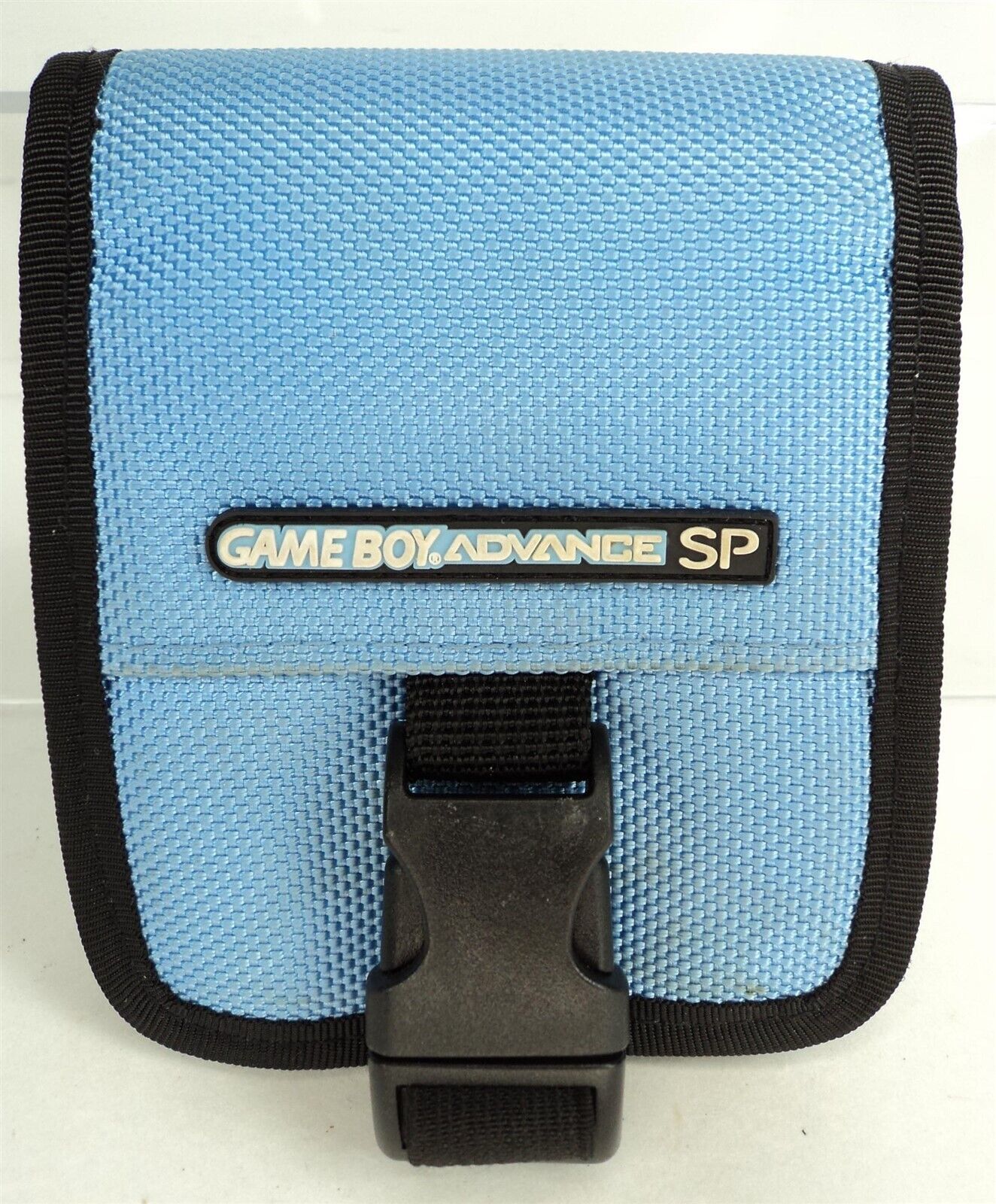 Primary image for Nintendo Advance SP Soft Travel Carrying Case - Light Blue - 4.5 x 4 inches