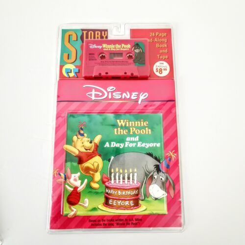 Disney Read Along Winnie The Pooh And A Day For Eeyore & Cassette ...