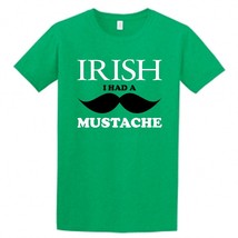 Irish I Had a Mustache Children's T-Shirt, St. Patricks Day Irish Shirt for Kids - $9.99+