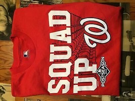 MLB Red Tee Men's WA Nationals- Small - $12.50