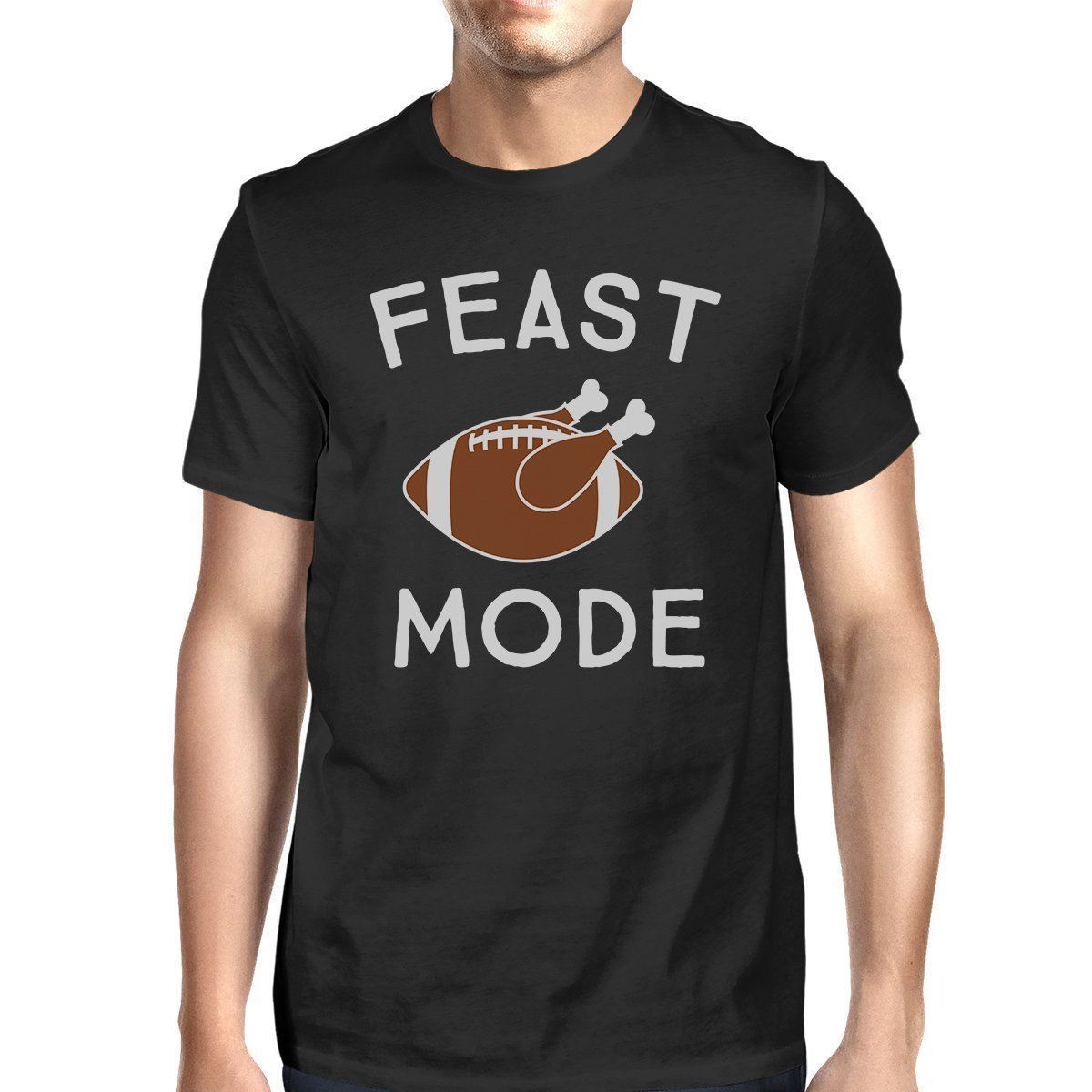 Image of Feast Mode Mens Black Shirt