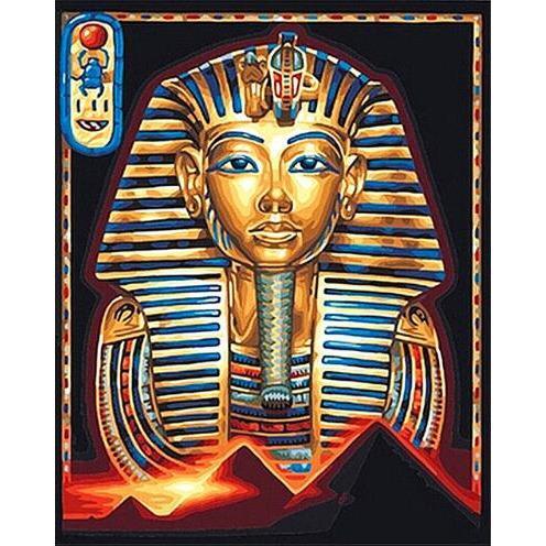 Full Square Diamond 5D DIY Diamond Painting Egyptian Pharaoh 3D Cross-stitch M