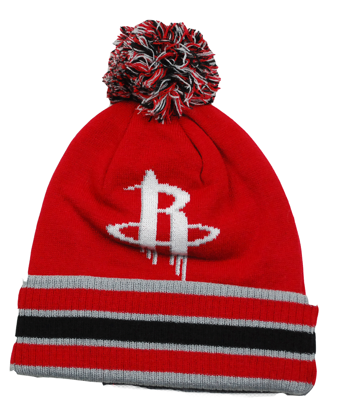 Primary image for Houston Rockets adidas KP68Z NBA Team Logo Knit Pom Basketball Hat Beanie