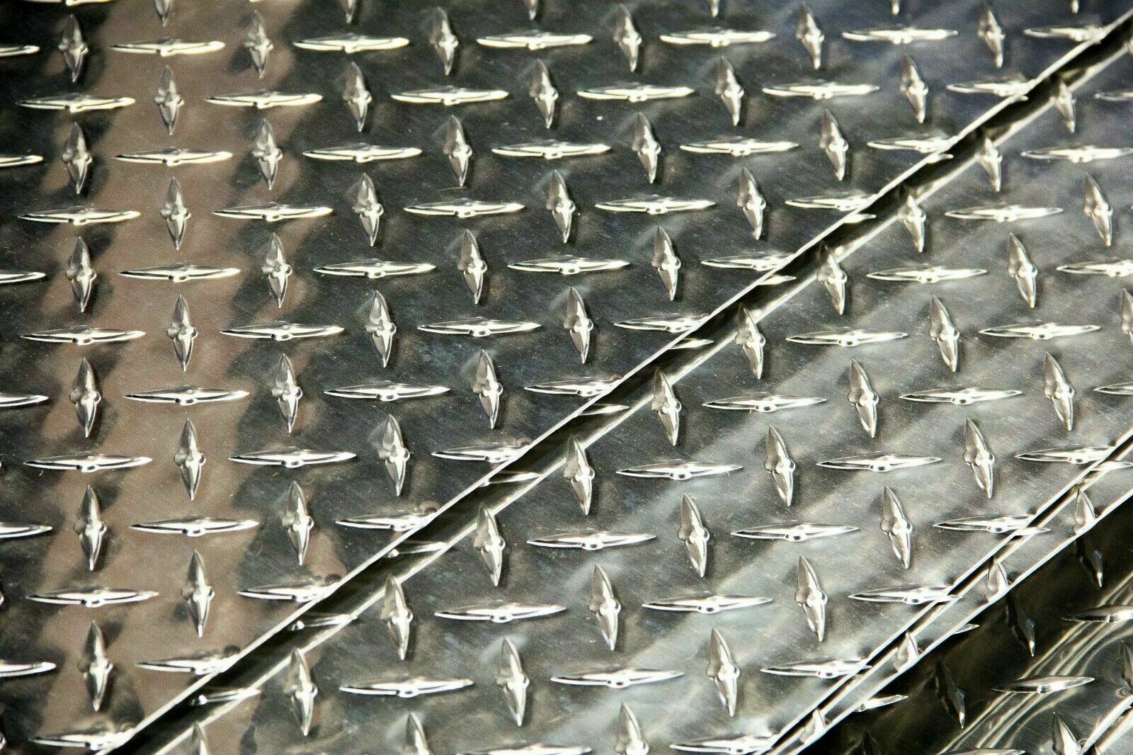 H Aluminum Diamond Tread Plate Sheet X NEW Metal Sheets Flat Stock