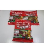 Lot Of 3 Haribo Limited Edition Candy Cane Gummies Christmas 4 oz. Bags ... - $12.86