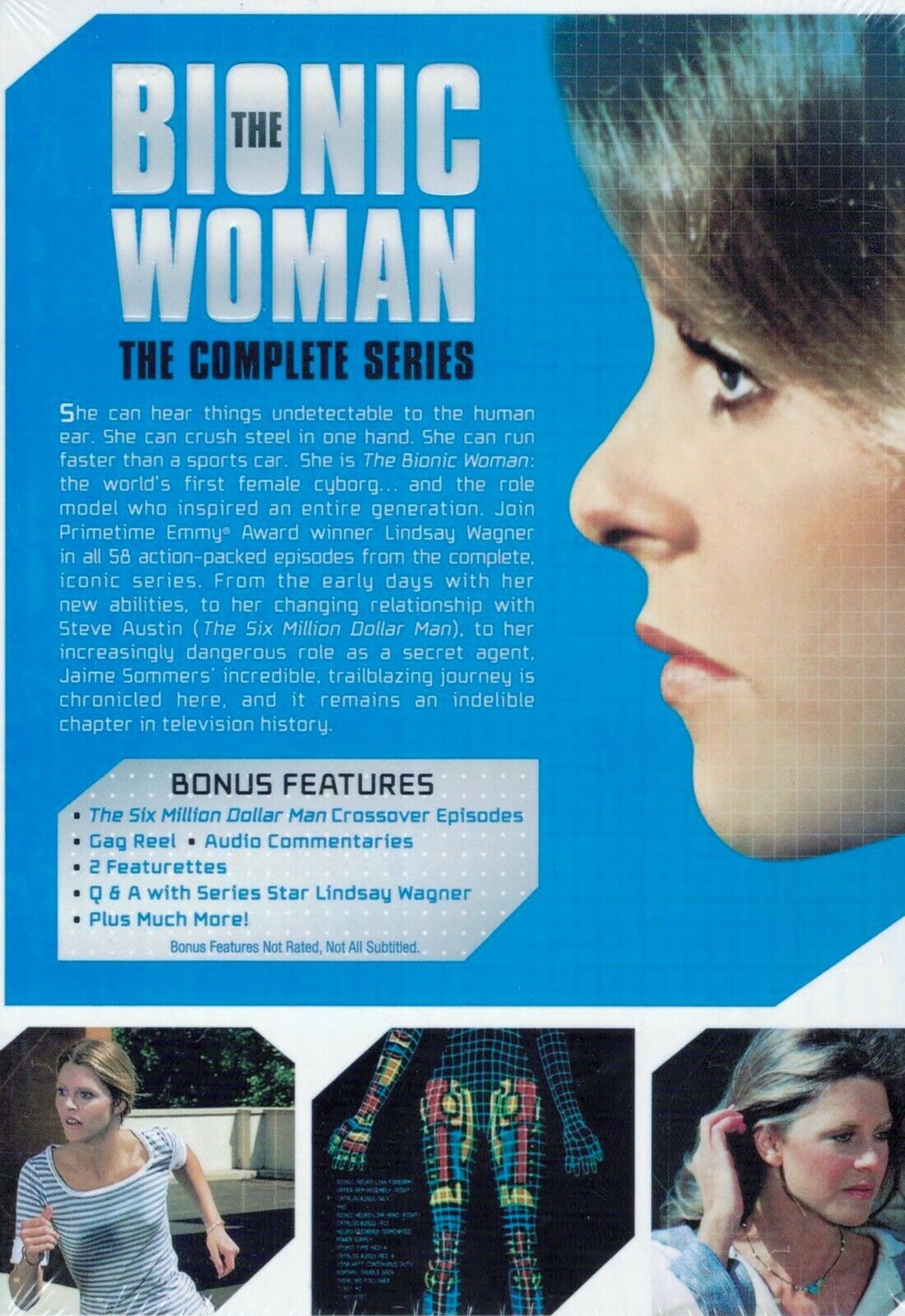 The Bionic Woman Complete Series Dvd 14 Disc Box Set Seasons 1 2 And 3 Dvd Hd Dvd And Blu Ray 