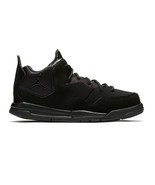 Jordan Courtside 23 PS Triple Black Kids Shoes Basketball Sneakers AQ773... - $64.95