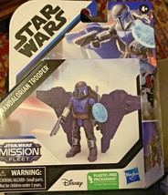 Star Wars Mission Fleet Mandalorian Trooper Action Figure Hasbro Toys 2022 - $21.66