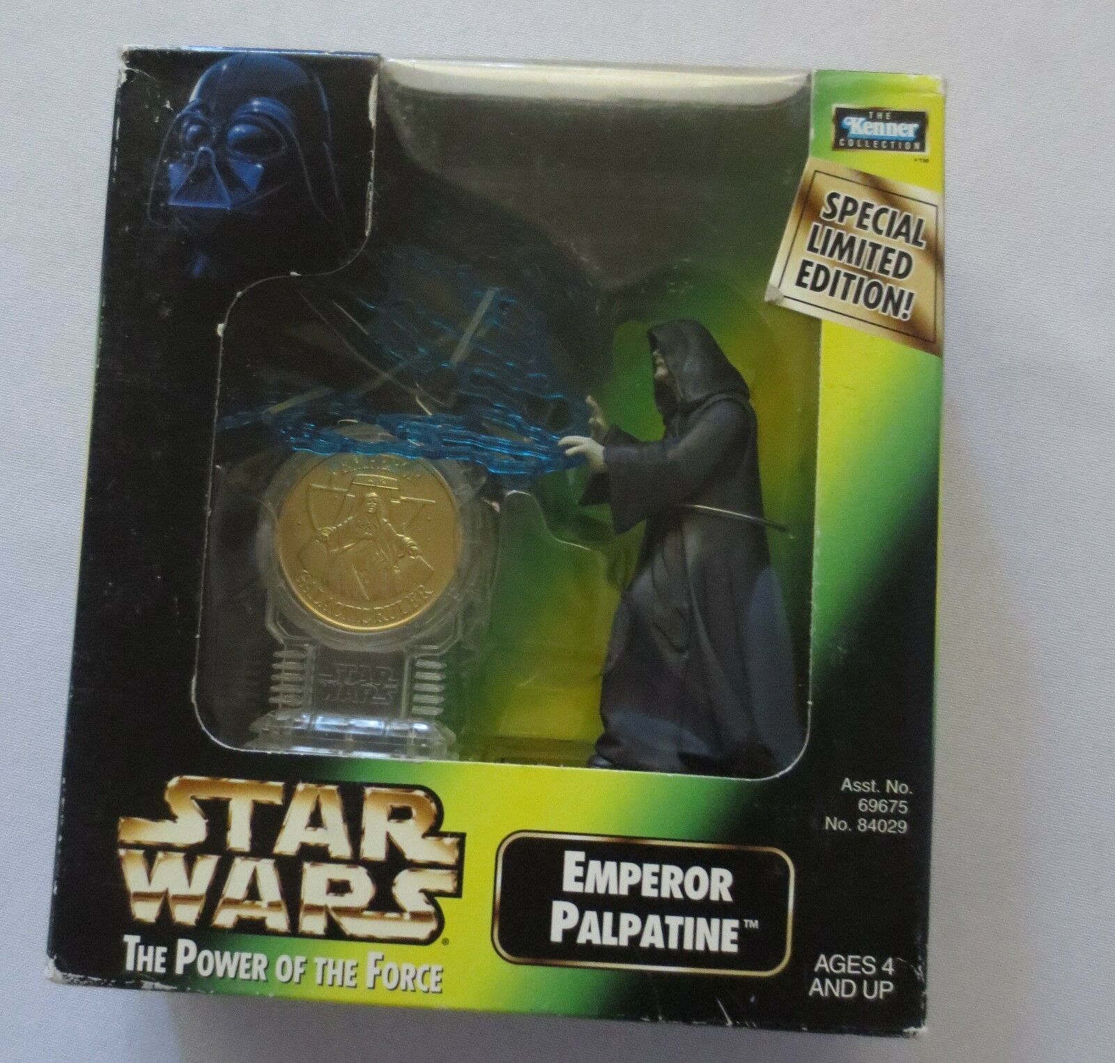 Primary image for Star Wars Power of the Force POTF Emperor Palpatine Limited Edition Coin  NIB