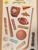 American Greetings Sports Stickers 4 Sheets 66 Stickers *NEW/SEALED* bb1 - $5.99