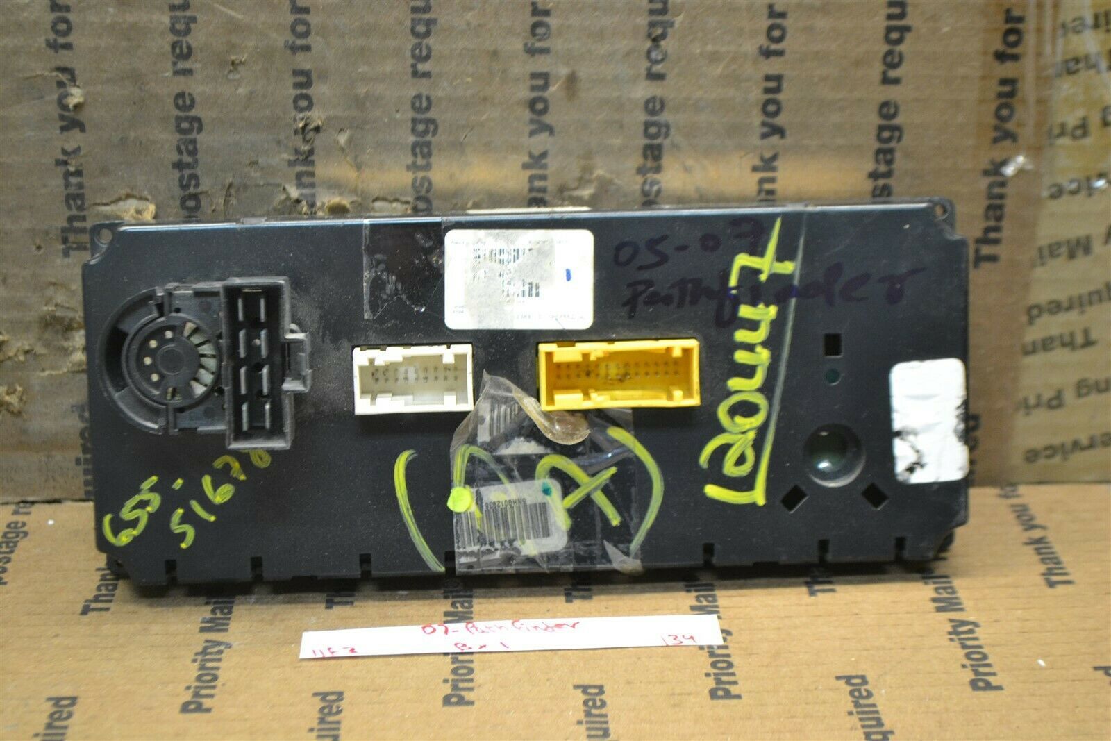 07-09 Nissan Altima AC Heater Climate Temperature Control Module 27510-JA200 OEM