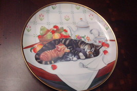 Turi MacCombie CAT NAP Franklin Mint Collectors Plate Limited Edition  w... - $37.87