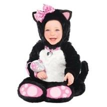 Itty Bitty Kitty Infant 0-6 Months Costume with Mouse Rattle - $43.55