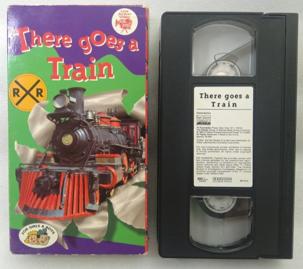 VHS There Goes a Train (VHS, 1994, and similar items