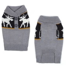 Casual Canine Moose Print Pet Sweater - XS - $24.74