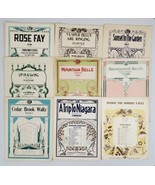 (9) Century Certified Edition Sheet Music Song Booklets Piano Vintage 20... - $59.99