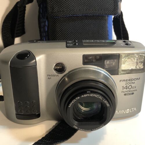 Minolta Freedom Zoom 140EX Panorama 35mm Point & Shoot Film Camera
