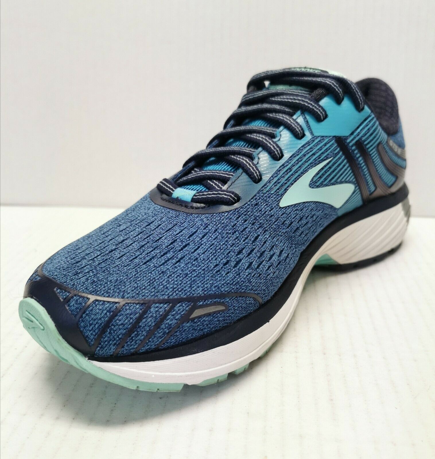 Brooks Women's Adrenaline Gts 18 Navy/Teal/Mint Running Shoes Size 6 ...