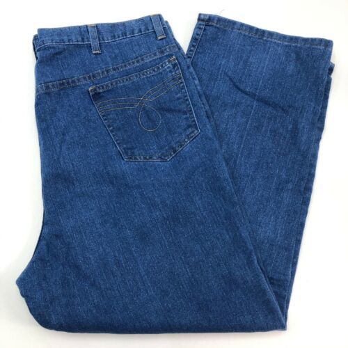 David Taylor Denim Jeans Mens 42X30 Blue Straight Leg Regular Fit ...