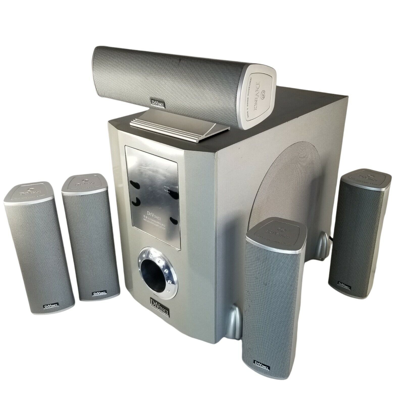 DiVinci Model D6 Innovative Sound & Bass 5.1 Digital Amplifier