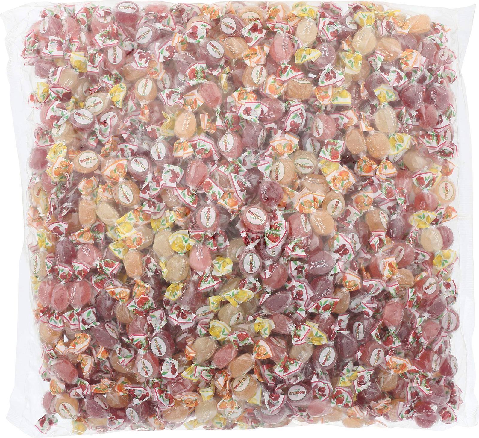 Fida Italian Jelly Candy Bulk Bag, Bonelle Fruit, 6.61 Pound 6.61 Pound