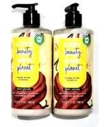 2 Bottles Love Beauty And Planet Tucum Butter Vanilla Snuggled Up Body L... - $29.99
