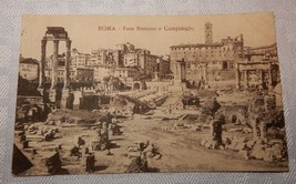 Cool vintage early 1900&#39;s Rome Italy Foro Romano Postcard - $10.00