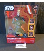 Star Wars Lightsaber The Inquisitor clock Spin Master  - $56.98