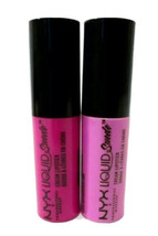 NYX Liquid Suede Cream Lipstick Mini Duo Respect the Pink &amp; Pink Lust  U... - $5.00
