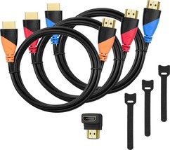High-Speed HDMI Cable 6ft (3 Pack)- 6 Foot HDMI Cables Cord - $21.64
