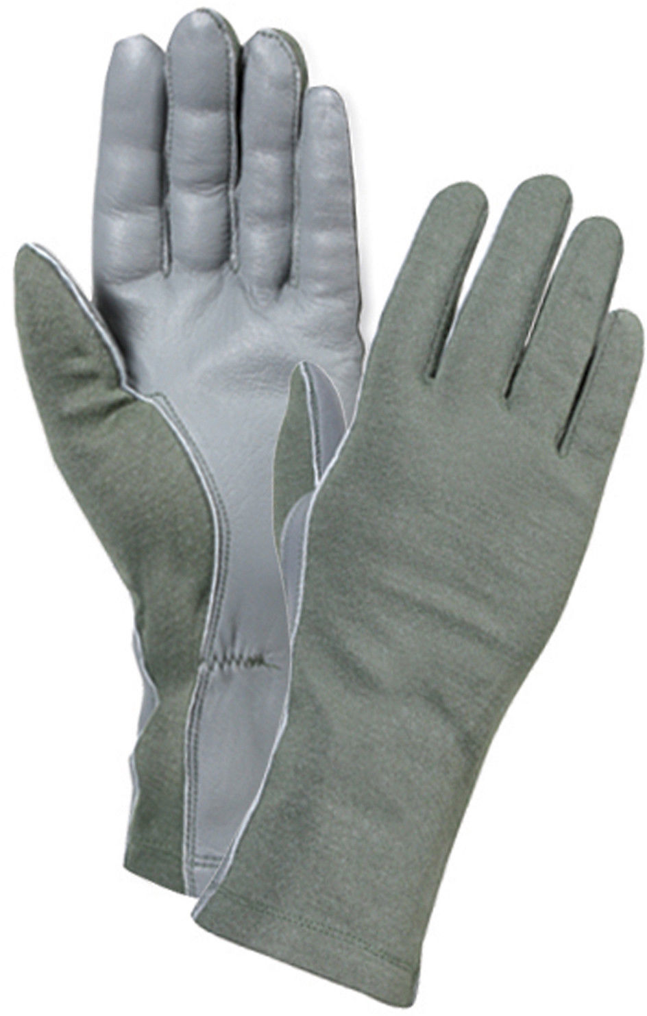 Tactical Leather Flight Gloves Flyers Military Pilot Heat & Flame